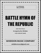 Battle Hymn of the Republic Concert Band sheet music cover